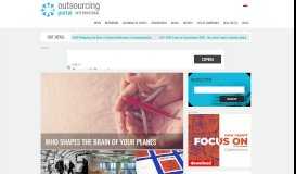 
							         Outsourcing Portal - outsourcingu industry portal								  
							    