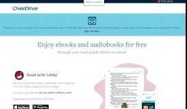 
							         OverDrive (Rakuten OverDrive): eBooks, audiobooks and videos for ...								  
							    