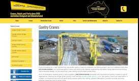 
							         Overhead Cranes & Gantry Crane Suppliers - JDN MONOCRANE								  
							    