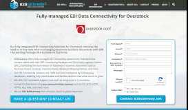 
							         Overstock Fully-managed EDI | B2BGateway								  
							    