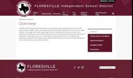 
							         Overview – About Us – Floresville Independent School District								  
							    