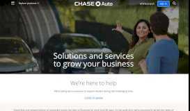 
							         Overview | Chase Dealer Services | chase.com								  
							    