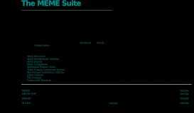 
							         Overview - MEME Suite - MIT								  
							    