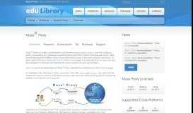 
							         Overview - Muse® Proxy | edu.Library								  
							    