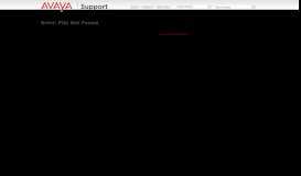 
							         Overview of Avaya one-X Portal - Avaya Support								  
							    