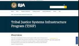 
							         Overview of Correctional Facilities on ... - Bureau of Justice Assistance								  
							    