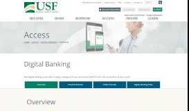 
							         Overview - USF Federal Credit Union								  
							    