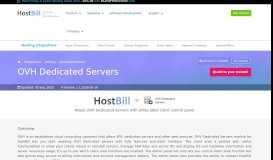 
							         OVH Dedicated Servers | HostBill | Billing & Automation Software for ...								  
							    
