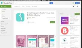 
							         Ovia Pregnancy Tracker: Baby Due Date Countdown - Apps ...								  
							    