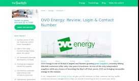 
							         OVO Energy: Review, Login & Contact Number | theswitch.co.uk								  
							    