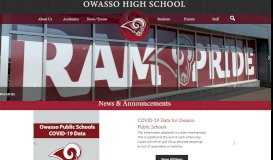 
							         Owasso High School								  
							    