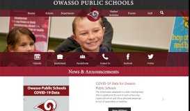 
							         Owasso Public Schools								  
							    