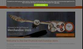 
							         Owl Financial Merchandise Store by Fluid Branding								  
							    