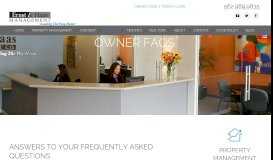 
							         Owner FAQ - Ernst & Haas Property Management								  
							    