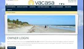 
							         Owner Login - HHI - Vacasa								  
							    