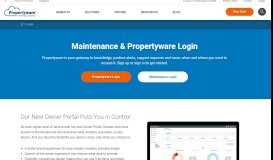 
							         Owner & Maintenance Logins - Propertyware Login								  
							    
