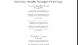 
							         Owner Overview - WeRentSD.com – San Diego Property Management								  
							    