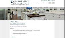 
							         Owner Portal - Orlando Property Management - Innovative Realty LLC								  
							    