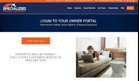 
							         Owner Portal - Specialized Property Management Orlando								  
							    