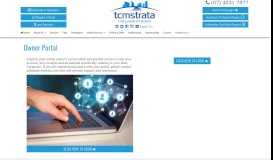 
							         Owner Portal - TCMStrata								  
							    