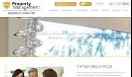 
							         Owner Resources - Colorado Casa PMI								  
							    
