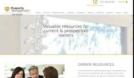 
							         Owner Resources - PMI Virginia								  
							    