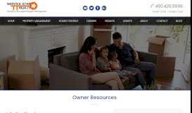 
							         Owner Resources | Service Star Realty | Phoenix AZ								  
							    