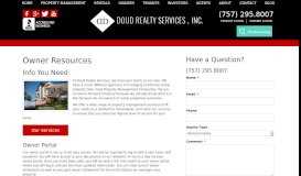 
							         Owners - Doud Realty Services, Inc.								  
							    