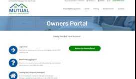 
							         Owners - Mutual Property Management								  
							    