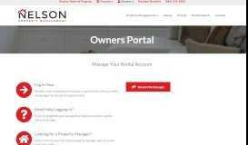 
							         Owners - Nelson Property Management								  
							    