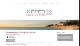 
							         Owners Portal - Xceed Real Estate								  
							    
