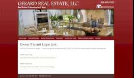 
							         Owner/Tenant Login Link - Abilene TX Real Estate Listings, Homes ...								  
							    