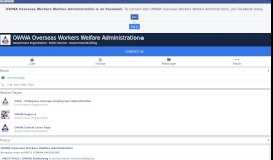 
							         OWWA Overseas Workers Welfare Administration - Home ...								  
							    
