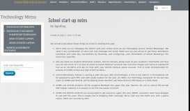 
							         Oxford Hills School District -- School start-up notes | Aude Suscipere ...								  
							    
