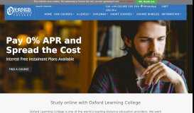 
							         Oxford Learning College | Accredited Diplomas | Distance Learning								  
							    