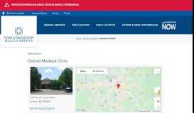 
							         Oxford Medical Clinic - North Mississippi Medical Center								  
							    