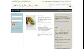 
							         Oxford Scholarship								  
							    