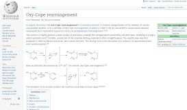 
							         Oxy-Cope rearrangement - Wikipedia								  
							    
