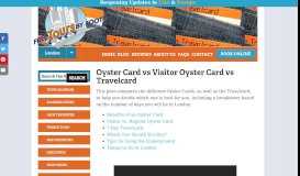 
							         Oyster Card vs Visitor Oyster Card vs Travelcard - Free Tours ...								  
							    