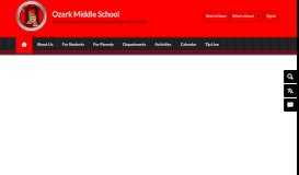 
							         Ozark Middle School / Homepage - Ozark School District								  
							    