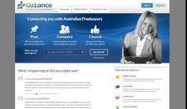 
							         OzLance: The best way to find Australian Freelance Jobs								  
							    