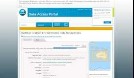 
							         OzWALD Gridded Environmental Data for ... - CSIRO Data Access Portal								  
							    