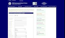 
							         P S G R Krishnammal College for Women Career Portal from India ...								  
							    