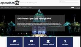 
							         PA Open Data Portal - PA.gov								  
							    