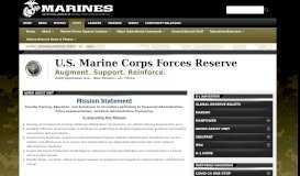 
							         PAAs/PAANs/TANs - Marine Forces Reserve								  
							    