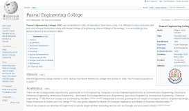 
							         Paavai Engineering College - Wikipedia								  
							    