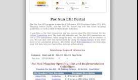 
							         Pac Sun EDI Portal - Jobisez LLC								  
							    