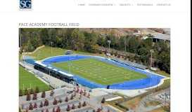 
							         Pace Academy Football Field - SG Contracting Inc.								  
							    