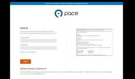 
							         PACE - Partner Portal								  
							    