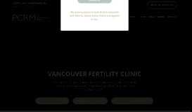 
							         Pacific Centre for Reproductive Medicine: Fertility Clinic Vancouver								  
							    